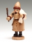 Preview: Räuchermann Weihnachtsmann, 13 cm