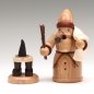 Preview: Räuchermann Weihnachtsmann, 13 cm
