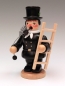 Preview: Räuchermann Schornsteinfeger, 13 cm