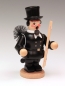 Preview: Räuchermann Schornsteinfeger, 13 cm