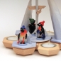 Preview: Pyramide "Pinguine Wintersportler"