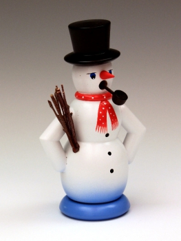 Preview: Räuchermann Schneemann, 13 cm
