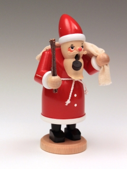 Preview: Räuchermann Weihnachtsmann, 13 cm