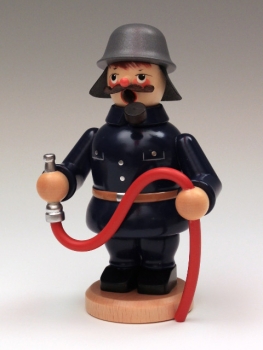Räuchermann Feuerwehrmann, 13 cm