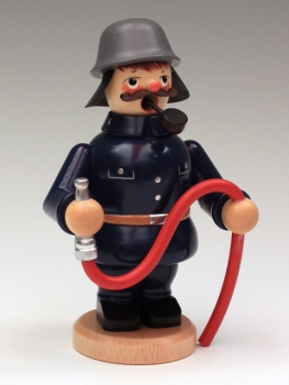 Räuchermann Feuerwehrmann, 13 cm