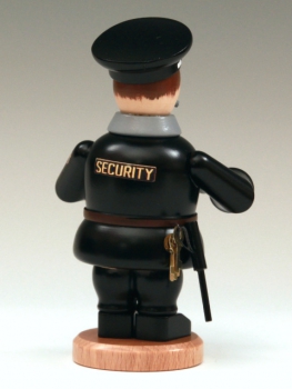 Preview: Räuchermann Security, 13 cm