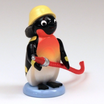 Preview: Pinguin mit Feuerwehrschlauch