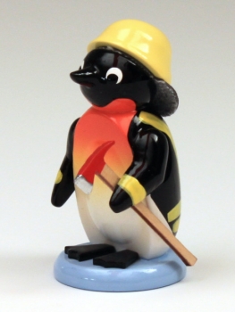 Pinguin mit Axt