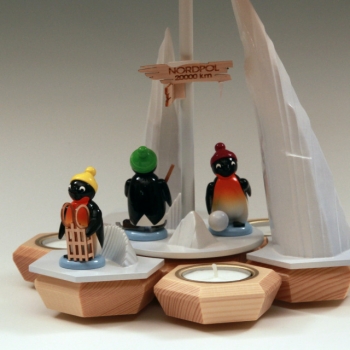 Pyramide "Pinguine Freizeitsportler"