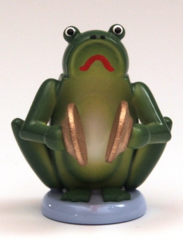 Frosch mit Becken