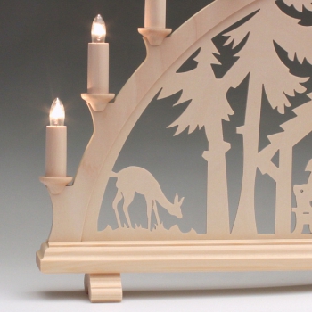 Preview: Schwibbogen "Waldhaus", 65 cm