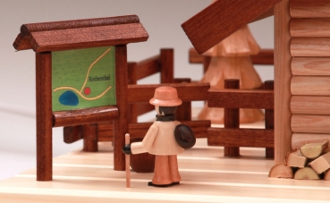 Preview: Räucher-Lichterhaus "Schutzhütte"