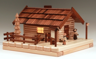 Preview: Räucher-Lichterhaus "Schutzhütte"