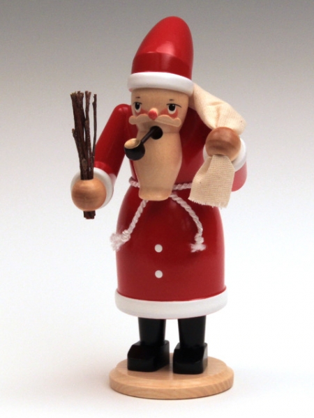 Räuchermann Weihnachtsmann, 20 cm, rot