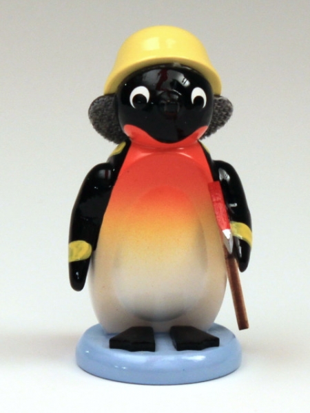 Pinguin mit Axt